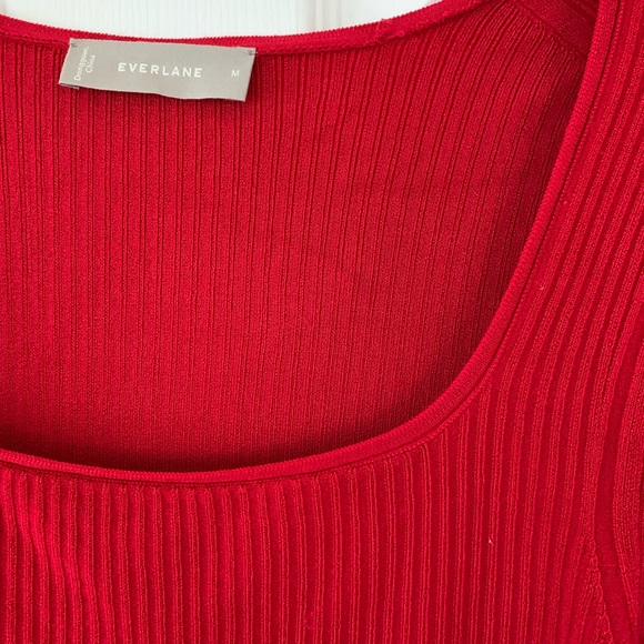 Everlane Square Neck Rib Knit - Picture 3 of 5